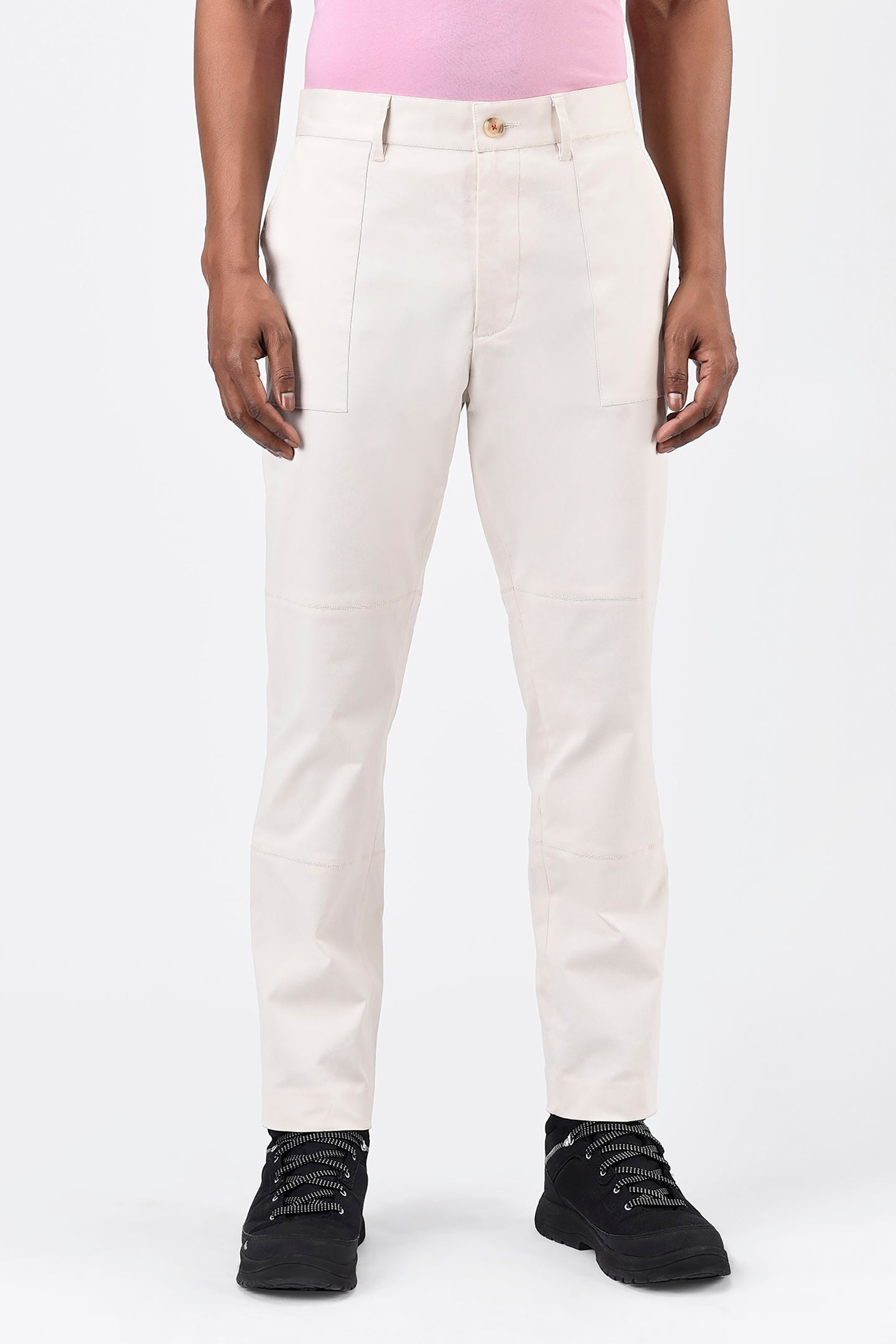 Buy Men White Knitted Drawstring Pants - Organic Cotton Online at Best  Price | Isha Shoppe